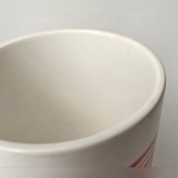 Hello Kitty Rainbow Stripe Mug Sanrio 2013 – Kawaii Collectible - Picture 6 of 10